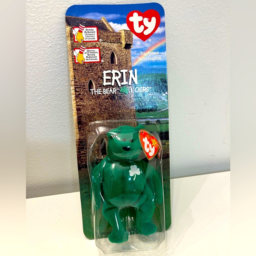 Erin The Bear Macdonalds TY 1999 WITH TAG ERROR 1993
